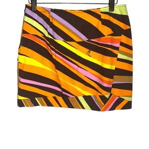 Missoni Multicolor Retro Pattern Mini Skirt 8